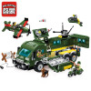ENLIGHTEN City Military War Attack armored vehicles Building Blocks Sets Bricks Model Kids Toys Compatible Legoe