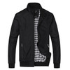 Grandwish Plus Size 6XL Men's Jacket Male Overcoat Casual Solid Jacket Slim Fit Stand Collar Zipper Men Jackets Coat,DA014