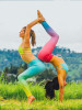 Gradient Printed Sports Yoga Leggings Bottoms