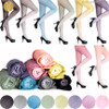 GRADIENT COLOR OPAQUE TIGHTS - 30D Women's Girls' Fashion Trend Cute Sexy Sheer Ombre Candy Colorful Hosiery Stockings Pantyhose