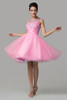 Grace Karin Short Evening Dress Robe De Soiree Courte Tulle Sleeveless Formal Ball Gowns Tutu Pretty Elegant Evening Party Dress Grace Karin Short Evening Dress Robe De Soiree Courte Tulle Sleeveless Formal Ball Gowns Tutu Pretty Elegant Evening Party Dress