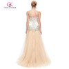 Grace Karin Mermaid Tulle Evening Dress Long 2017 New Arrival Formal Party Gown Sequin Beaded Sleeveless V Neck Evening Dresses Grace Karin Mermaid Tulle Evening Dress Long 2017 New Arrival Formal Party Gown Sequin Beaded Sleeveless V Neck Evening Dresses