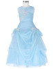 Grace Karin Long Flower Girl Dresses Kids Children Wedding Party Dress Formal Party Pageant Gown Princess Girl Evening Dress