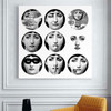 Fornasetti Frameless Paintings Modern Paintings Retro Gifts Wall Art Quotes Bedroom Decor Paintings For Living Room Wall