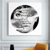 Fornasetti Frameless Paintings Modern Paintings Retro Gifts Wall Art Quotes Bedroom Decor Paintings For Living Room Wall
