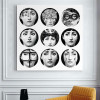 Fornasetti Frameless Paintings Modern Paintings Retro Gifts Wall Art Quotes Bedroom Decor Paintings For Living Room Wall