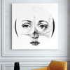 Fornasetti Frameless Paintings Modern Paintings Retro Gifts Wall Art Quotes Bedroom Decor Paintings For Living Room Wall