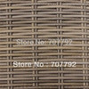 Forever Patio Cypress 3 Piece Outdoor Rattan Sofa Set with Red Cushions