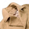 ForeMode 2017 Trench Coat Men Solid Color Long Trench Coat Mens Trench Coat Slim Fit Trench Double Breasted Overcoat 3 Colors