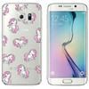 For Samsung Galaxy S6 Edge G9250 Case Minions Butterfly Silicone Back Cover TPU Frame Capa Funda Case For Samsung S6 Edge Plus