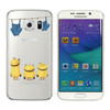For Samsung Galaxy S6 Edge G9250 Case Minions Butterfly Silicone Back Cover TPU Frame Capa Funda Case For Samsung S6 Edge Plus