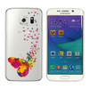 For Samsung Galaxy S6 Edge G9250 Case Minions Butterfly Silicone Back Cover TPU Frame Capa Funda Case For Samsung S6 Edge Plus