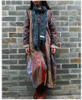 2016 Spring Coat Cotton Linen Patchwork Women Trench Coat Long Windbreaker Chinese Traditional Overcoat Ethnic Clothes Outerwear