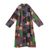 2016 Spring Autumn Coats Women Long Sleeve Dress Ethnic Clothes Mori Girl Trench Coat Plaid Overcoat Vintage Windbreaker Abrigos