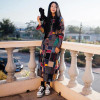 2016 Spring Autumn Coats Women Long Sleeve Dress Ethnic Clothes Mori Girl Trench Coat Plaid Overcoat Vintage Windbreaker Abrigos