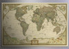 2016 Rushed Classic World Map English For Retro Kraft Paper Poster Decorative Painting Core Vintage Greeting Card