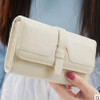 2016 new fashion women wallets three fold long design wallet clutch hasp soft High Quality wallet for women freeshipping