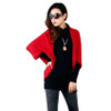 2016 New Fashion Women Sweater Casual Loose Shawl Batwing Sleeves cardigan Lady Knit Sweater Coat Woolen Women Cardigans Jacket