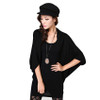 2016 New Fashion Women Sweater Casual Loose Shawl Batwing Sleeves cardigan Lady Knit Sweater Coat Woolen Women Cardigans Jacket