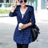 2016 New Fashion Women Trench Coat Medium Long Elegant Hooded Outwear Slim Female Trench Outwear Causal Windbreake plus size