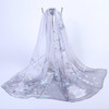 2016 New Fashion Printing Silk Scarf Long Women Chiffon Gauze Kerchief Sun Protection Shawl