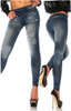 2016 New Fashion Ladies Casual Stretch Denim Jeans Leggings Jeggings Pencil Pants Thin Skinny Leggings Jeans Womens Clothing