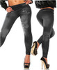 2016 New Fashion Ladies Casual Stretch Denim Jeans Leggings Jeggings Pencil Pants Thin Skinny Leggings Jeans Womens Clothing