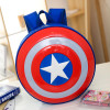 Captain America Hard Backpack Plastic Shield Travel Backpack Small School Bag Rucksack Mochila Femininas 3 avengers alliance