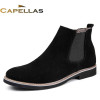 CAPELLAS New Arrival Men Boots Winter Boots for Men Snow Boots Men's Ankle Warm Plush Fur Chelsea Boots Botas Size Eu 39-44