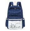 Canvas windmill Printing Backpack Set School Bags For Teenage Girls High Quality Women Lace Rucksack Travel bag Fashion Mochila