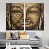 Canvas Painting Modern Decorative Pictures Buddha Wall Art Decoration Posters and Prints for Living Room Bedroom Home Decor 2pcs
