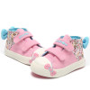 Canvas Children Sneakers 2018 Bowknot Girls Princess Shoes Denim Kids Sneakers Floral Flat Boots for Girls Baby Toddler Shoes