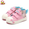 Canvas Children Sneakers 2018 Bowknot Girls Princess Shoes Denim Kids Sneakers Floral Flat Boots for Girls Baby Toddler Shoes