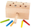 Candywood Wooden catch caterpillar toys for baby kids educational children early learning Parent-child interaction toys block