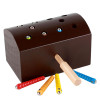 Candywood Wooden catch caterpillar toys for baby kids educational children early learning Parent-child interaction toys block