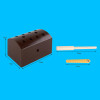 Candywood Wooden catch caterpillar toys for baby kids educational children early learning Parent-child interaction toys block