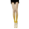 Candy Colorful Gradient Summer Stockings Women Strumpfhose Girl Tights Fashion Patchwork Ombre Hand Dye Thick Lolita Pantyhose