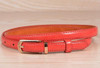 Candy Color Metal Buckle Thin Casual Belt For  Women , Leather Belt Female Straps Waistband Cummerbund For Apparel Accessories