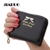 Candy Color Bow Design Women Leather Wallet Short Slim Mini Money bag Wallet Coin Card Purses Holders Clip Female
