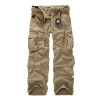 Camouflage Pants Camo Tactical Trousers Mens Military Loose Multi-pocket Cotton Combat Army City Casual Pants Soldier Clothing