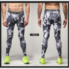 Camouflage fitness pants male tights male high elastic PRO fitness pants quick-drying compression pants