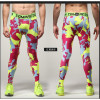Camouflage fitness pants male tights male high elastic PRO fitness pants quick-drying compression pants