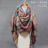 2017 blanket scarf Women Winter Plaid pashmina Cashmere foulard echarpe long Wool Scarf Women Shawls and Scarves Luxury brand