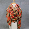 2017 blanket scarf Women Winter Plaid pashmina Cashmere foulard echarpe long Wool Scarf Women Shawls and Scarves Luxury brand