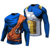 2017 Ball Z Men 3D Dragon Ball Z T Shirt Vegeta Goku Summer Style Jersey 3D  Tops Fashion Clothing Tees Plus S-4XL