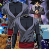 2017 Ball Z Men 3D Dragon Ball Z T Shirt Vegeta Goku Summer Style Jersey 3D  Tops Fashion Clothing Tees Plus