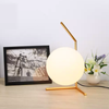 Modern Nordic Round Glass Table Lamp Modern Nordic Round Glass Table Lamp