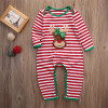 2016 Christmas Baby Girls Boys Clothes Newborn Infant Bebes Striped Romper Kids Christmas Costume Clothing 0-24M 2016 Christmas Baby Girls Boys Clothes Newborn Infant Bebes Striped Romper Kids Christmas Costume Clothing 0-24M