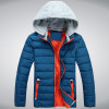 2016 Brand Winter Cotton down jacket men Down Content Winter Long Sleeve Solid Winter Coats Pocket Fashion Down Jacket PA028