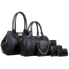 2016 Brand Designs Women Bag Alligator Print Leather Handbags Casual Travel Shoulder Bag Messenger Bag Purse Female Bags 5 Sets